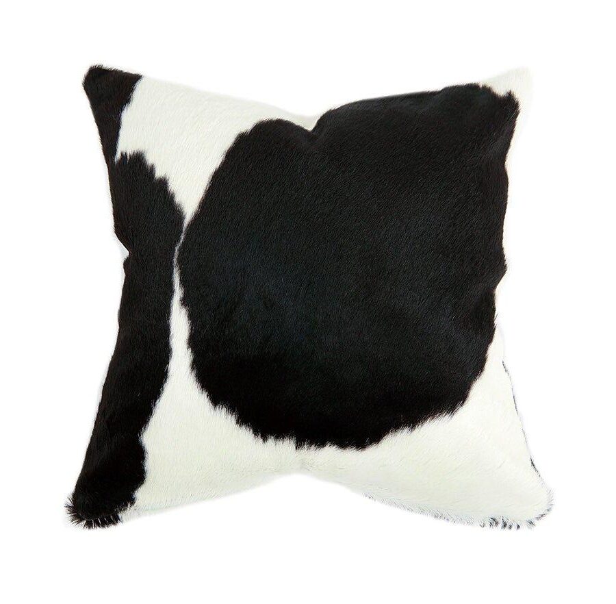 Natural Cowhide Decorative Pillow